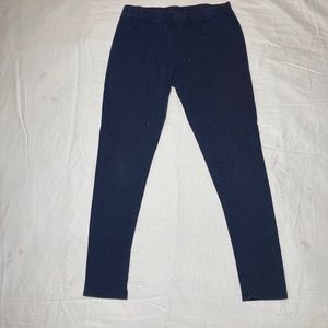 Scottish navy blue sparkly leggings